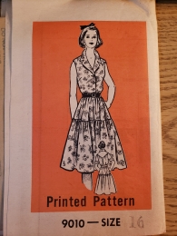 Vintage Marian Martin dress pattern