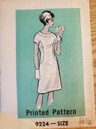 Vintage Marian Martin dress pattern