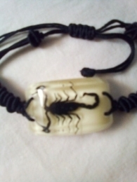 Black Scorpion Bracelet