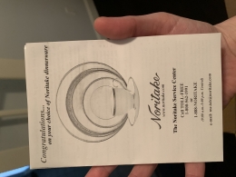 Crestwood Platinum 50 piece China set