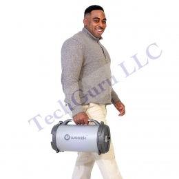 Boom LED Bluetooth Wireless Speaker with FM Radio, AUX, USB, SD Card and MIC Support