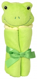 Burton Burton Green Frog Velboa Security Blanket