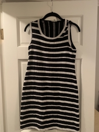 Max Studio Black and White Dress