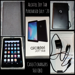 Tablet- 8 in Alcatel- EXCELLENT CONDITION