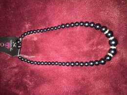 Pearl Necklace with matching earrings