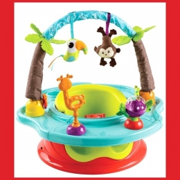 Booster seat + activity center 