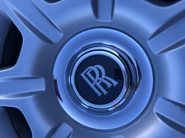 Rolls Royce Ghost Center Caps-Chrome and Black Emblem OEM 183mm