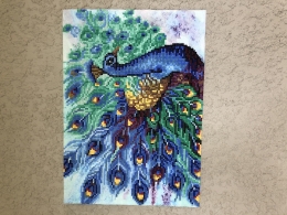 Finished diamond painting