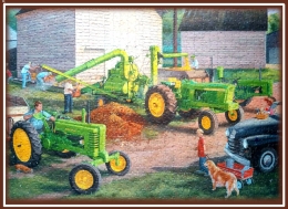 John Deer Puzzle Art- LL Jones Gallery