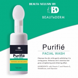 Beautederm Purifie Facial Wash with Brush 100 ml